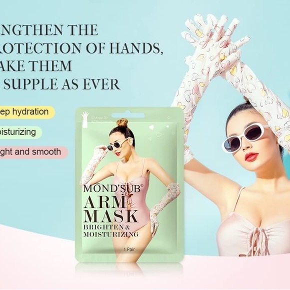 4 Pairs Arm Wrap Hand Mask & Leg Wrap Foot Mask Ser - Picture 2 of 9